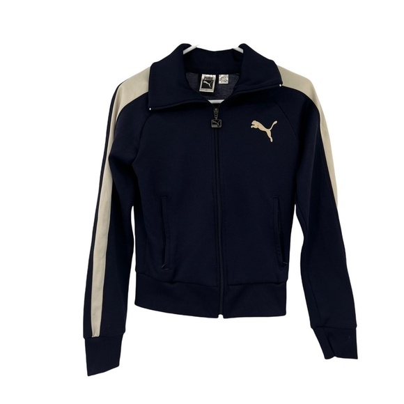 Puma Blue Track Jacket Size Small Women's - Picture 1 of 8